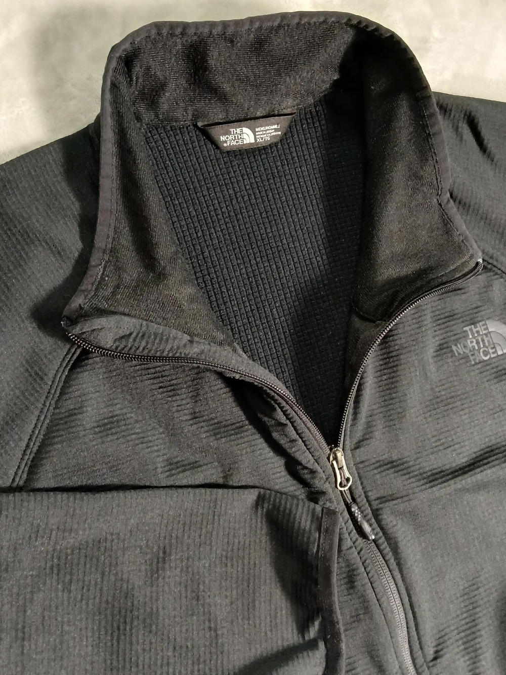 The North Face Full Zip Jacket XL Men's Fleece Lined Black